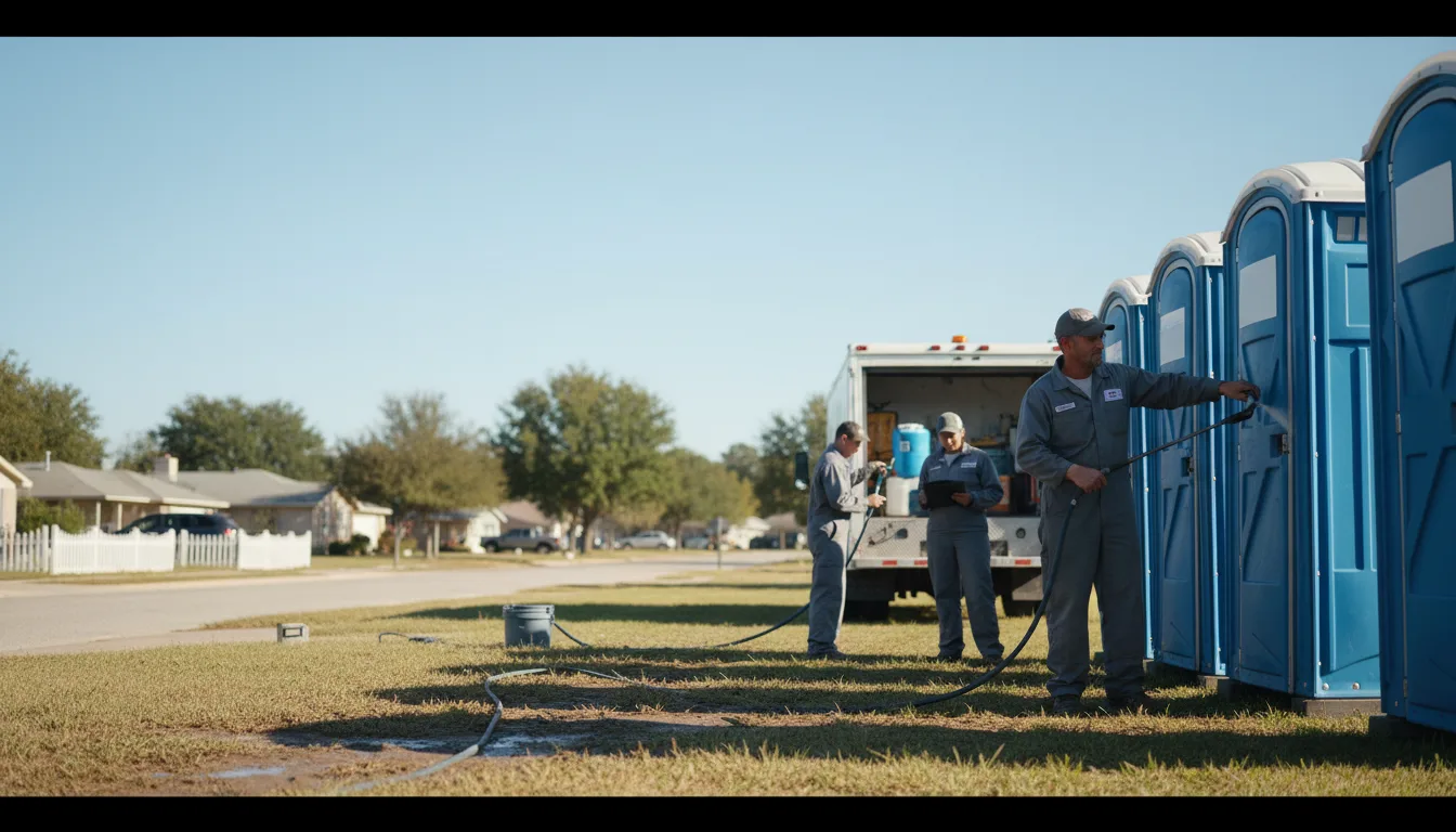 Long-Term Portable Toilet Rental in Bracey, VA near me